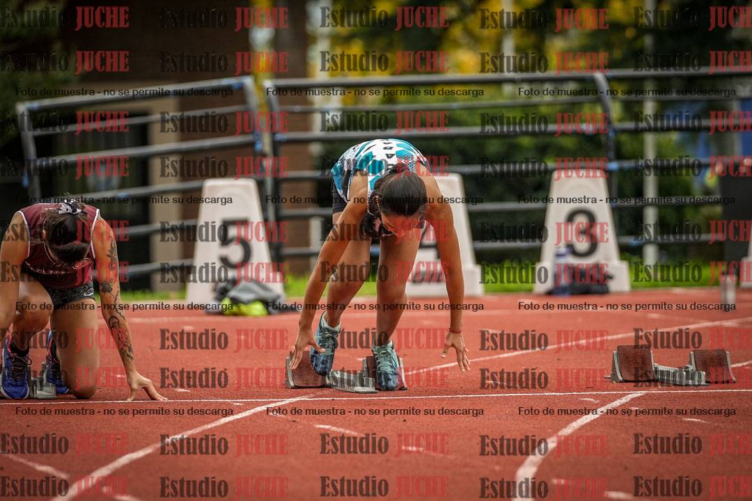 Fotos de los 100 m llanos de mujeres