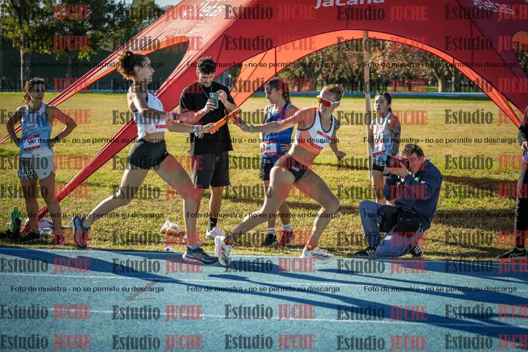 Fotos durante los relevos