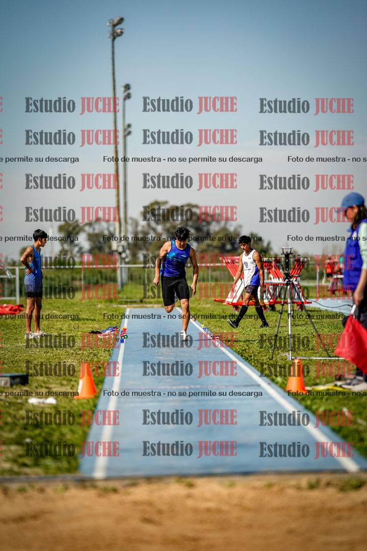 Fotos del salto triple de varones