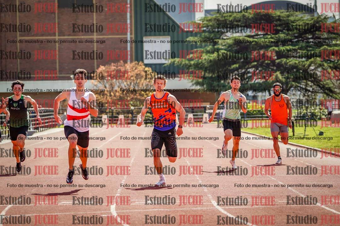 Fotos de los 200 m llanos de varones