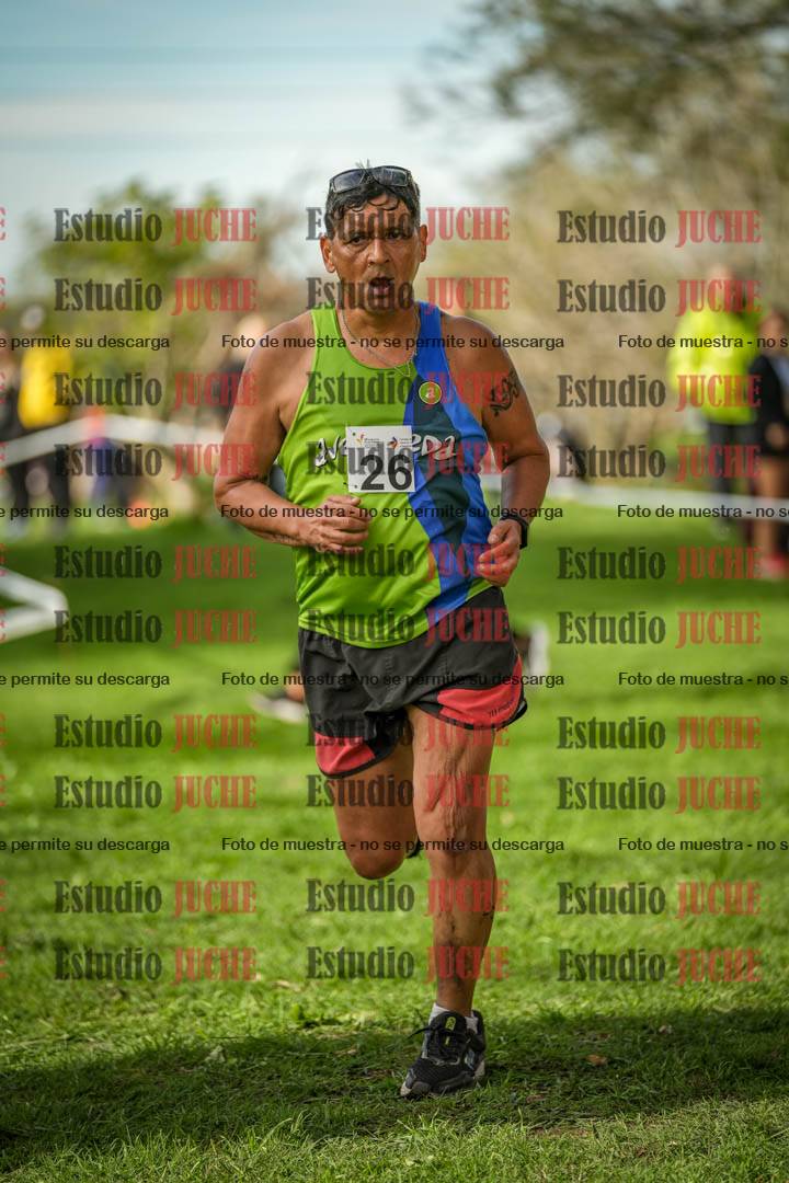 Fotos de la llegada del cross de 4000 m - varones
