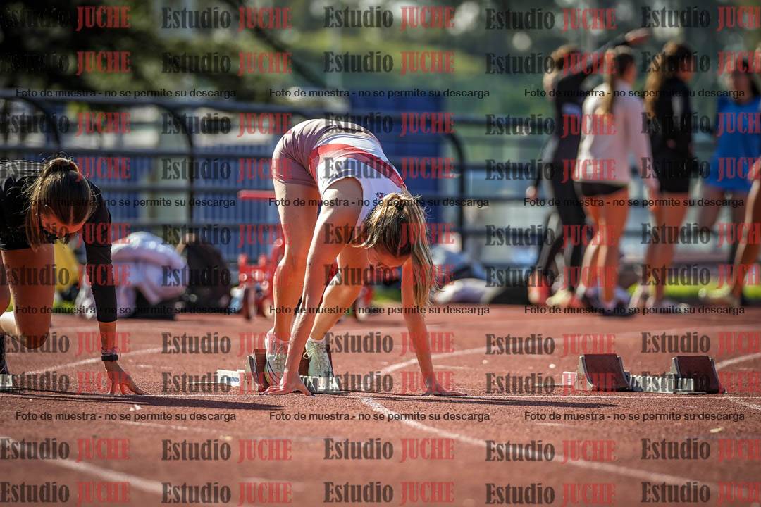 Fotos de los 100 m llanos de mujeres