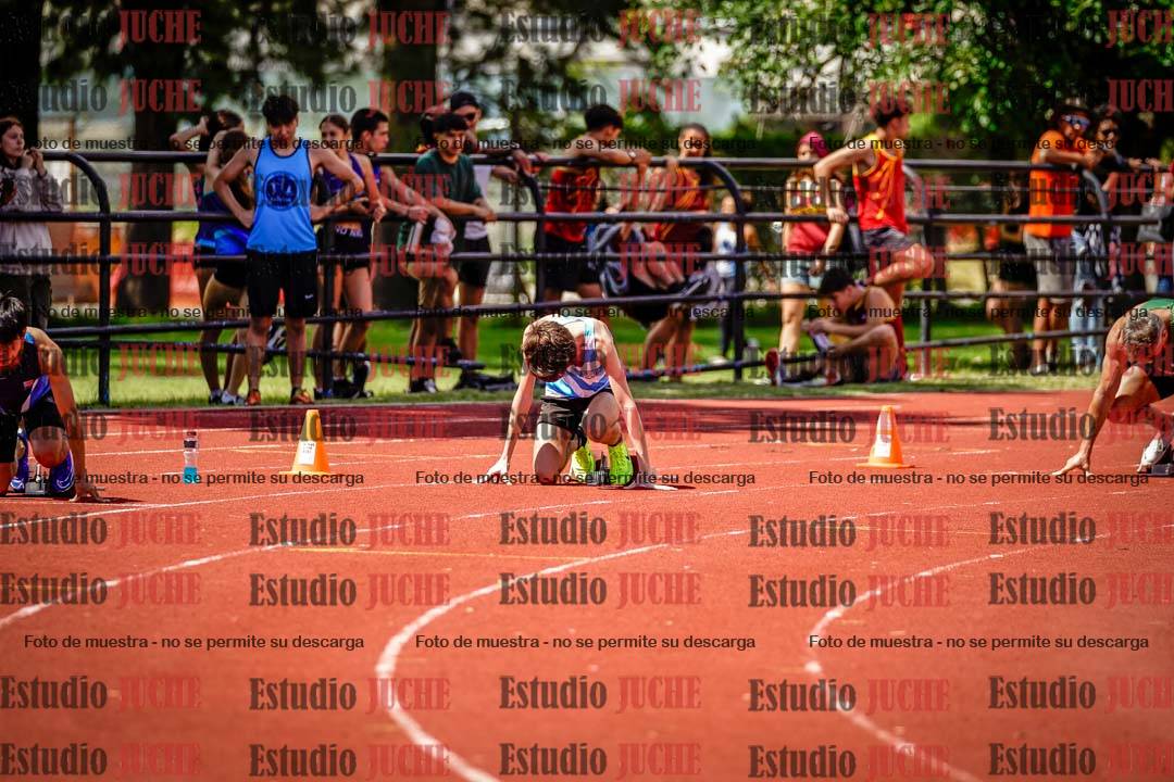 Fotos de los 200 m llanos de varones