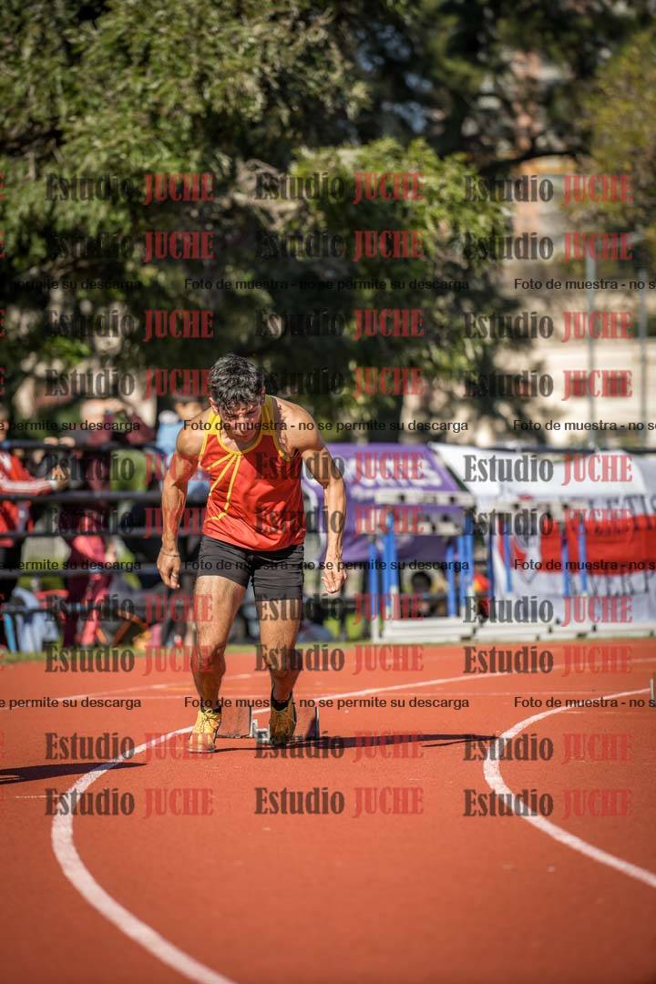 Fotos de los 200 m llanos de varones