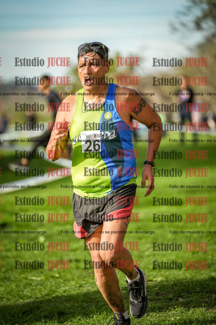 Fotos de la llegada del cross de 4000 m - varones