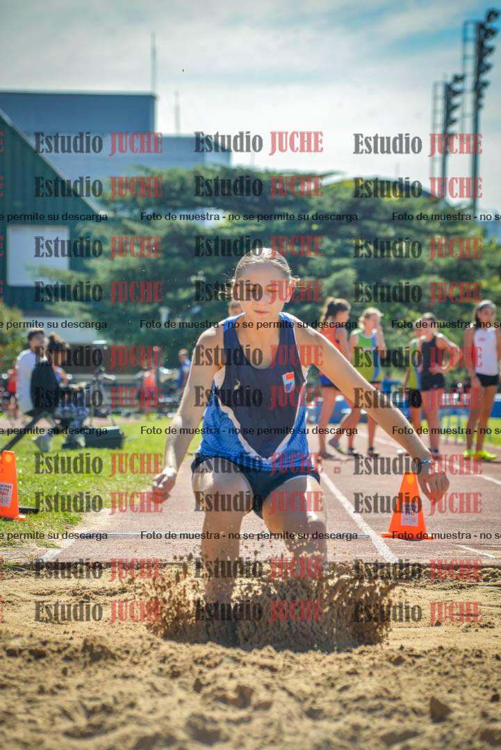 Fotos del salto en largo de mujeres - U16