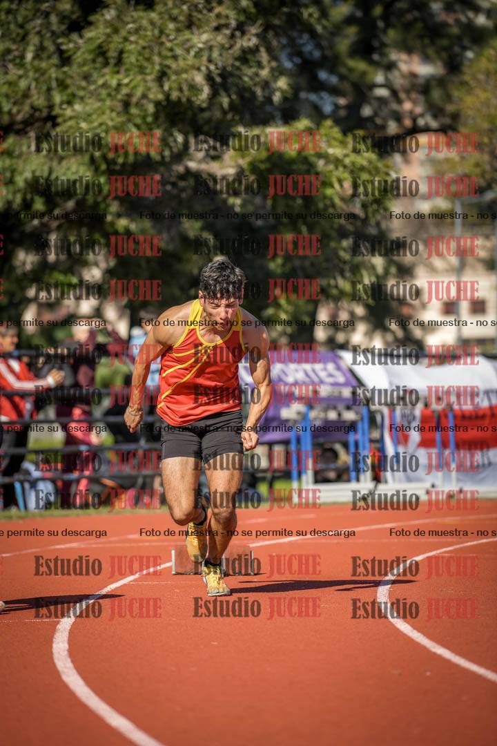 Fotos de los 200 m llanos de varones