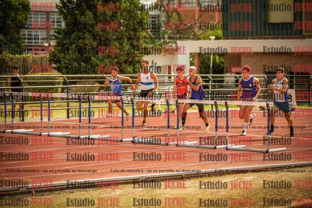 Fotos de los 110 m con vallas de varones