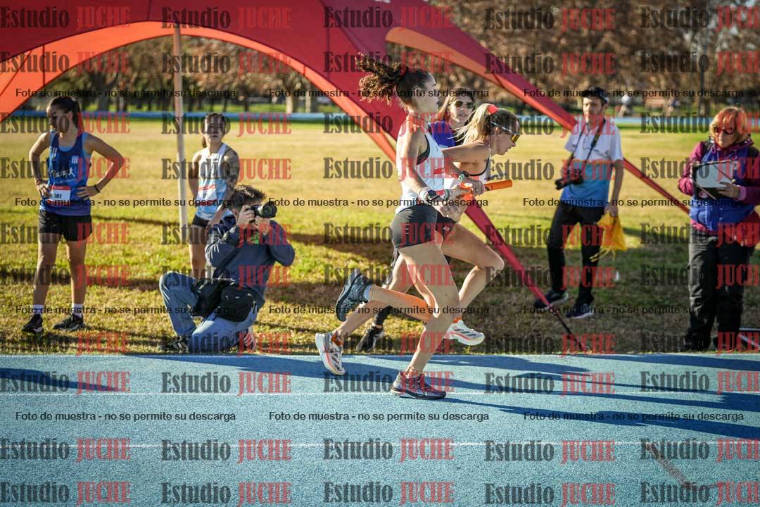 Fotos durante los relevos