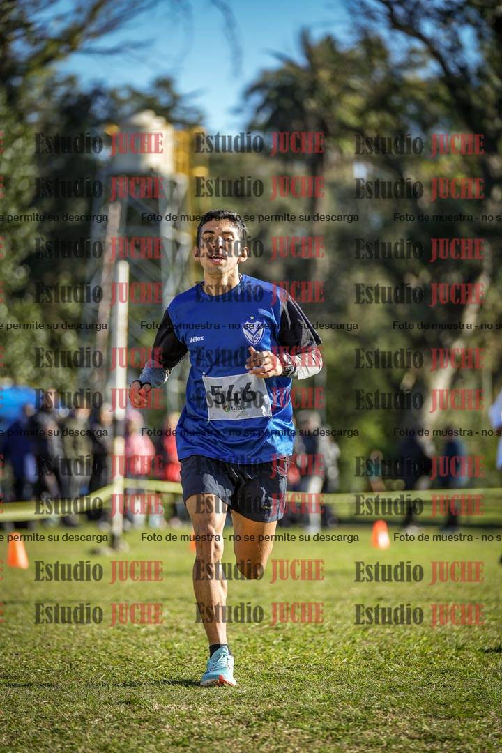 Fotos de la llegada del cross de 4000 m - varones