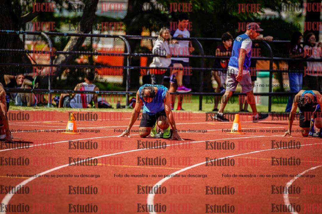 Fotos de los 200 m llanos de varones
