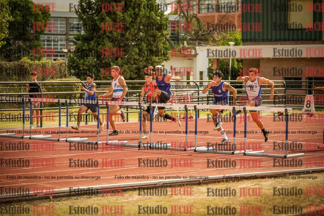 Fotos de los 110 m con vallas de varones