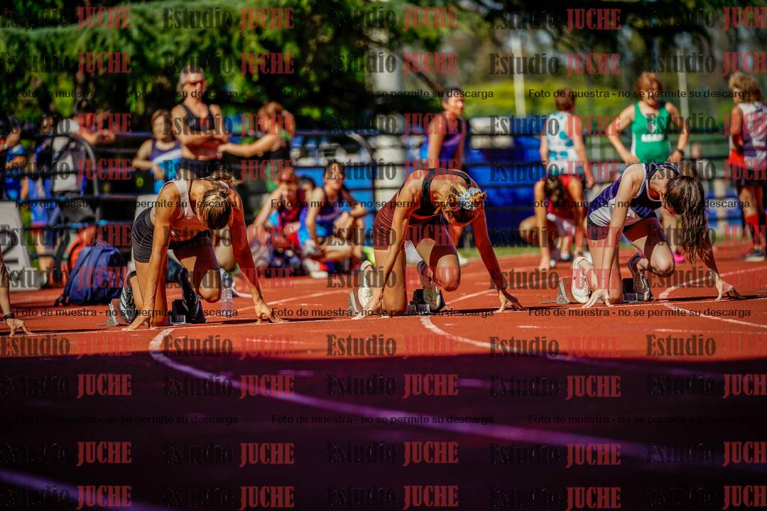 Fotos de los 100 m llanos de mujeres