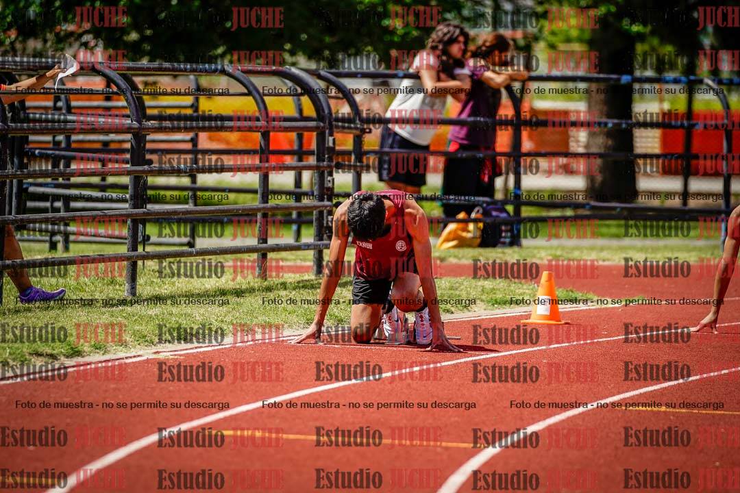 Fotos de los 200 m llanos de varones
