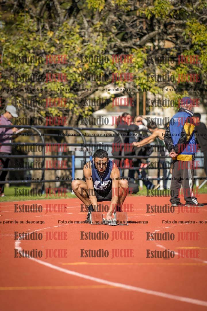 Fotos de los 200 m llanos de varones