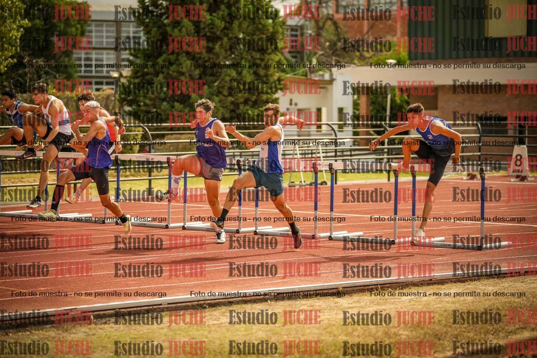 Fotos de los 110 m con vallas de varones