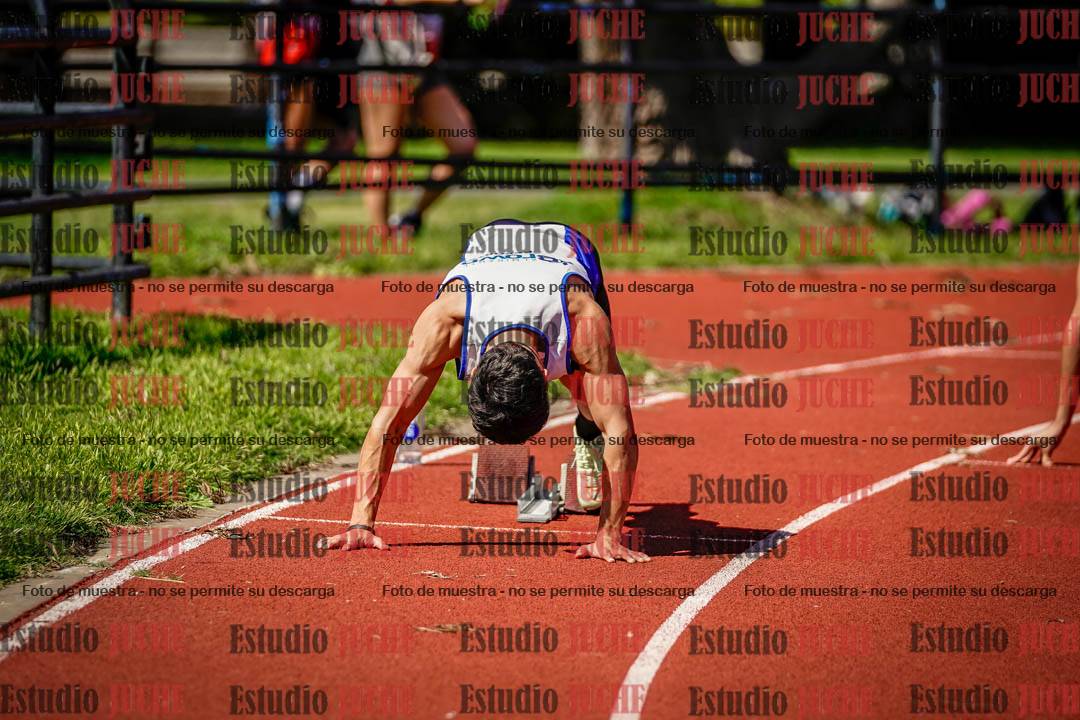 Fotos de los 200 m llanos de varones