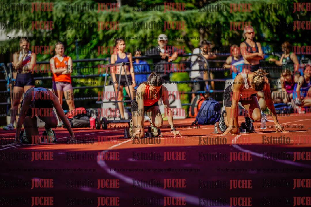 Fotos de los 100 m llanos de mujeres