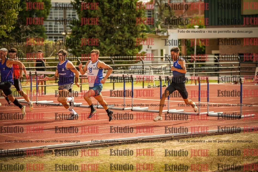 Fotos de los 110 m con vallas de varones