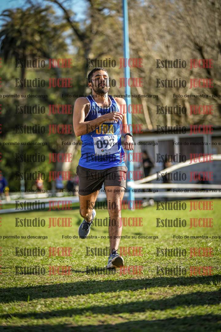 Fotos de la llegada del cross de 4000 m - varones