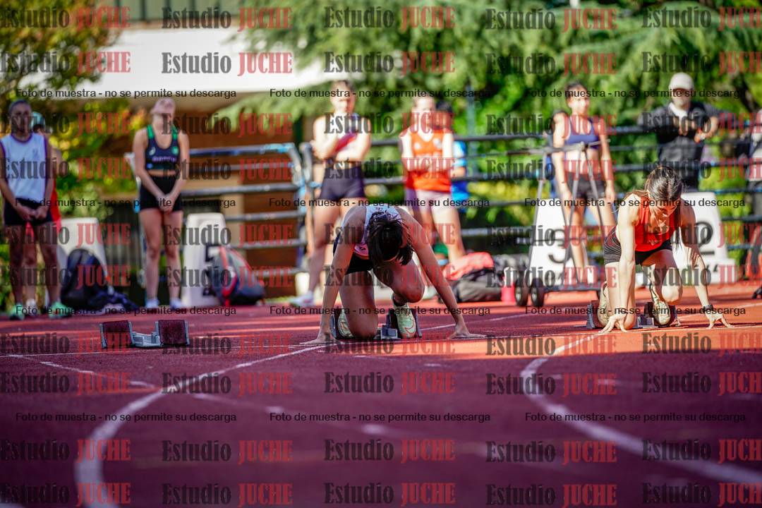 Fotos de los 100 m llanos de mujeres