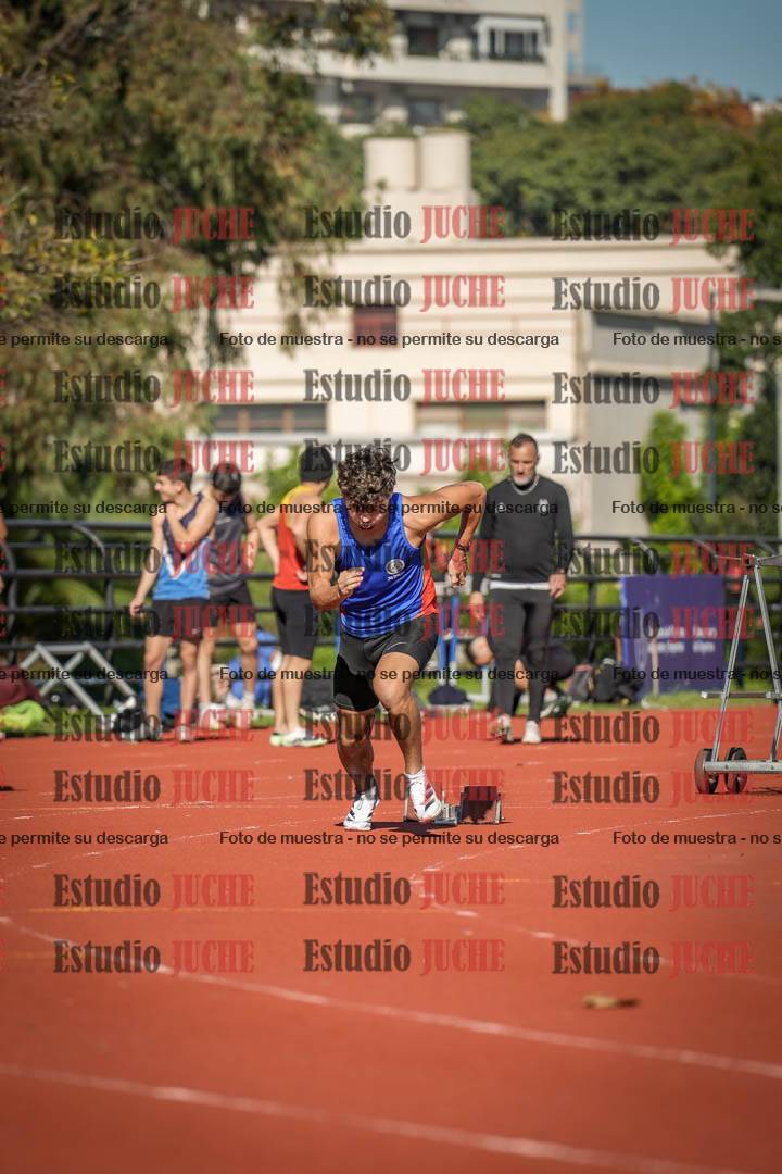 Fotos de los 200 m llanos de varones