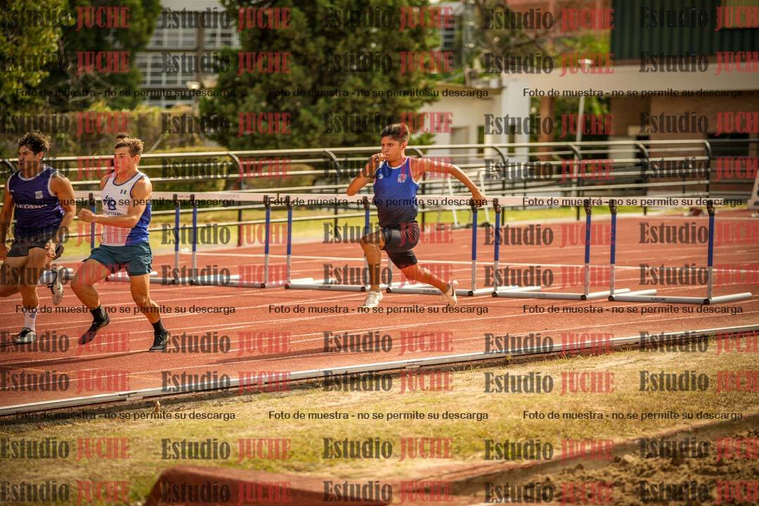 Fotos de los 110 m con vallas de varones