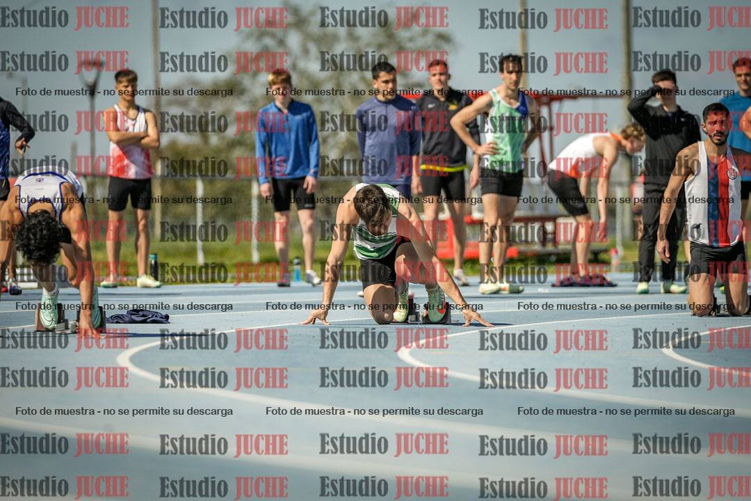 Fotos de los 200 m llanos de varones
