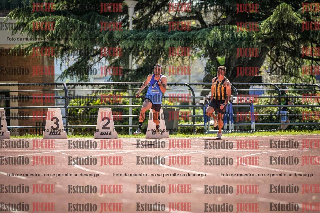 Fotos de los 200 m llanos de varones