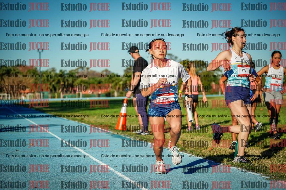 Fotos durante los relevos