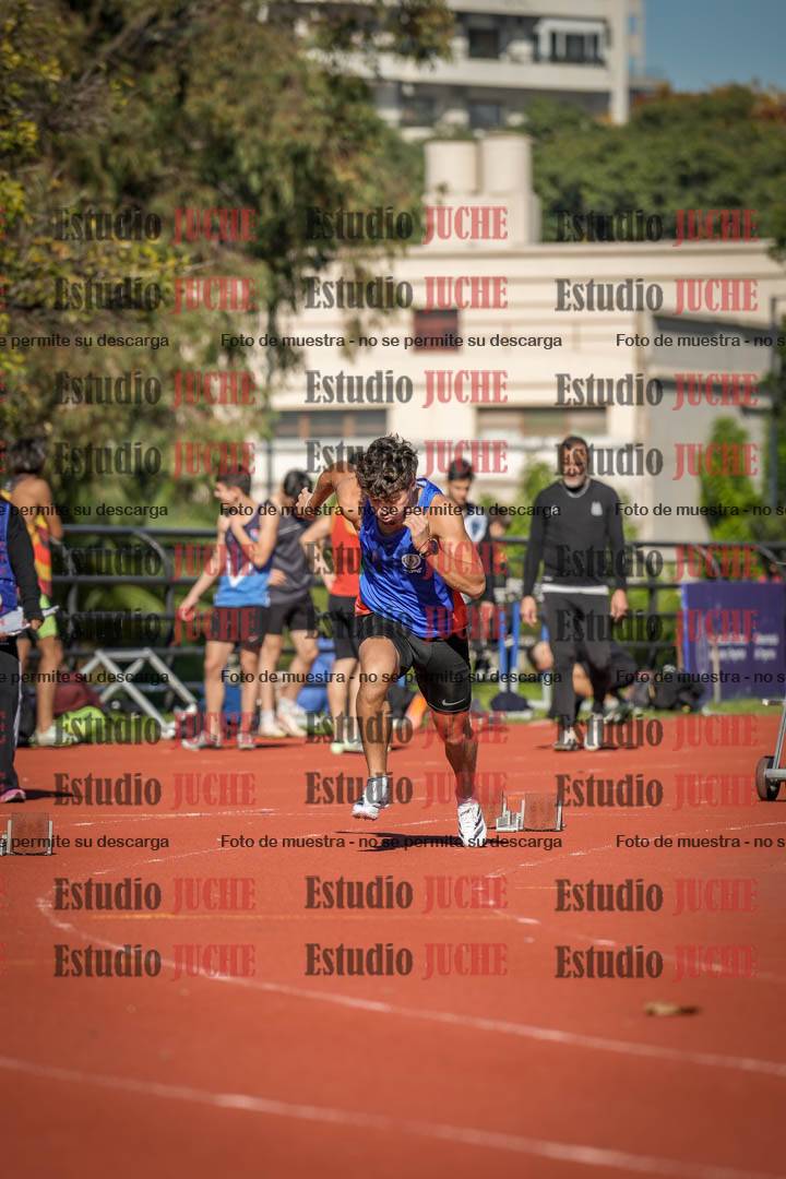 Fotos de los 200 m llanos de varones