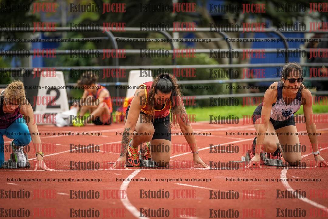 Fotos de los 100 m llanos de mujeres