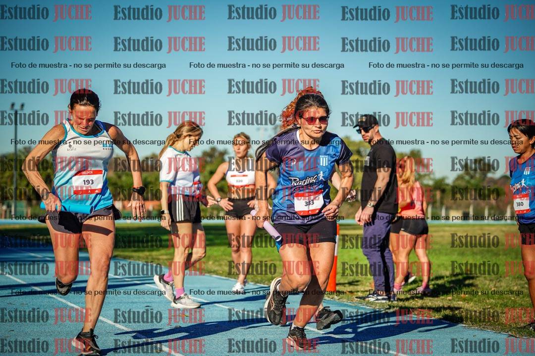 Fotos durante los relevos