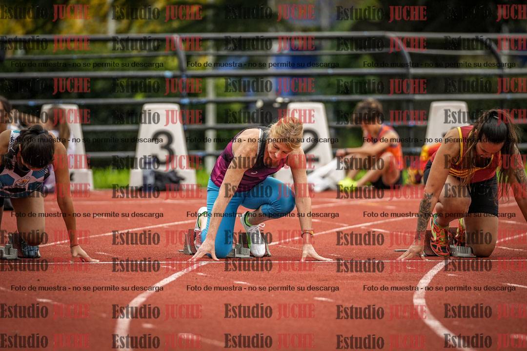 Fotos de los 100 m llanos de mujeres