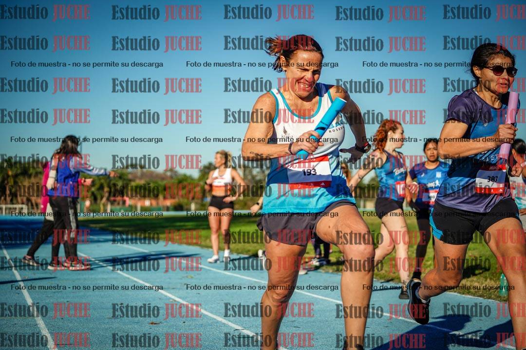 Fotos durante los relevos