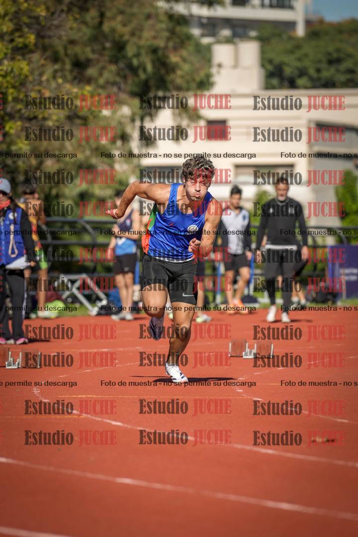 Fotos de los 200 m llanos de varones
