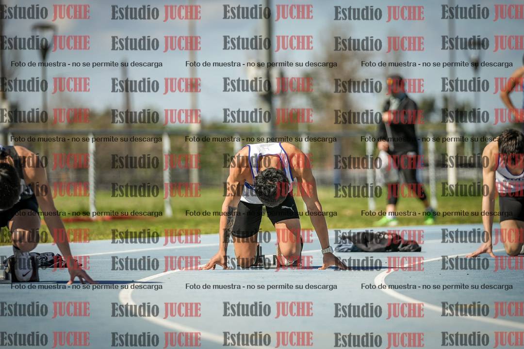 Fotos de los 200 m llanos de varones