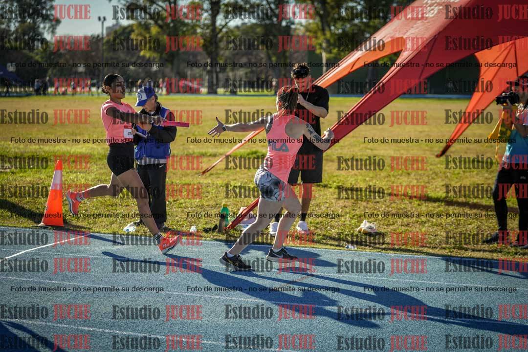 Fotos durante los relevos