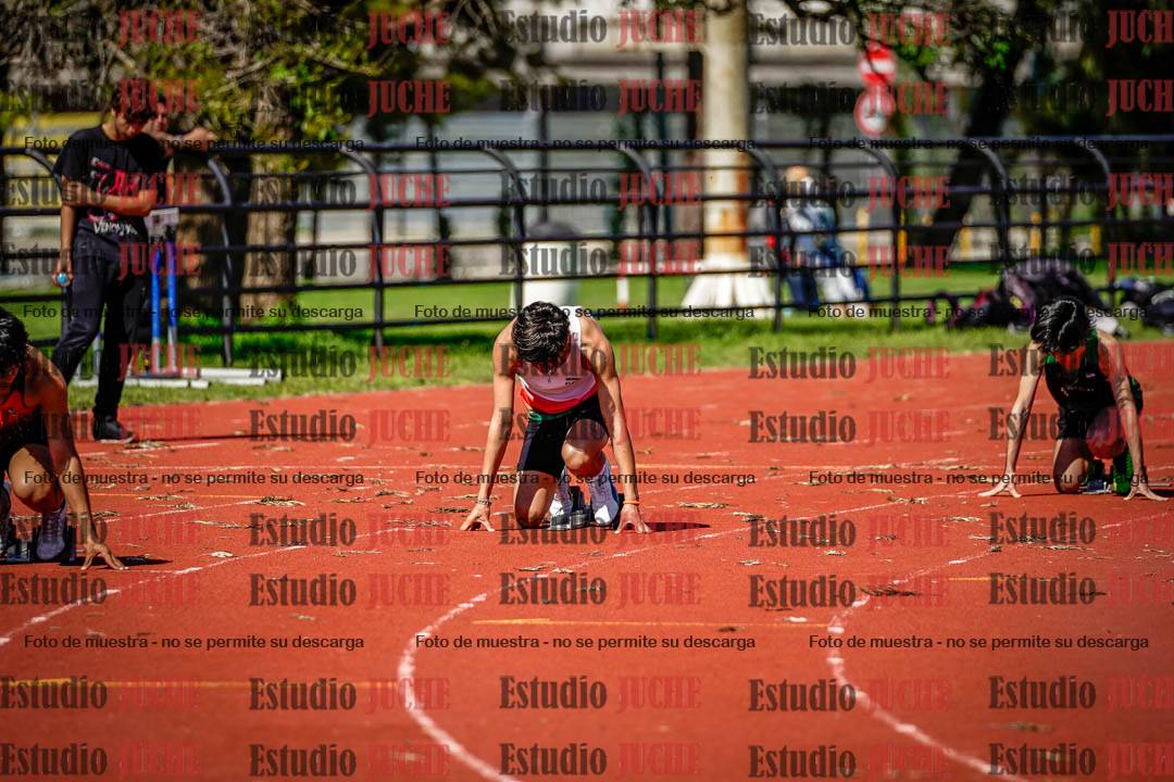 Fotos de los 200 m llanos de varones