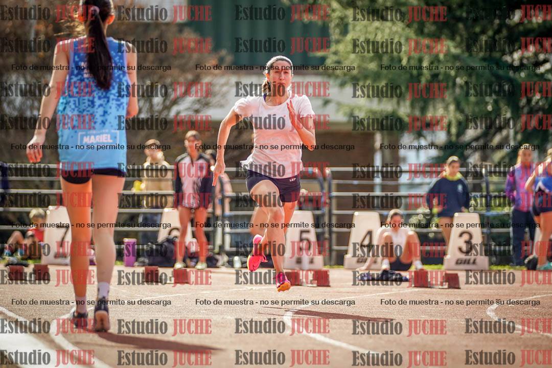 Fotos de los 100 m llanos de mujeres