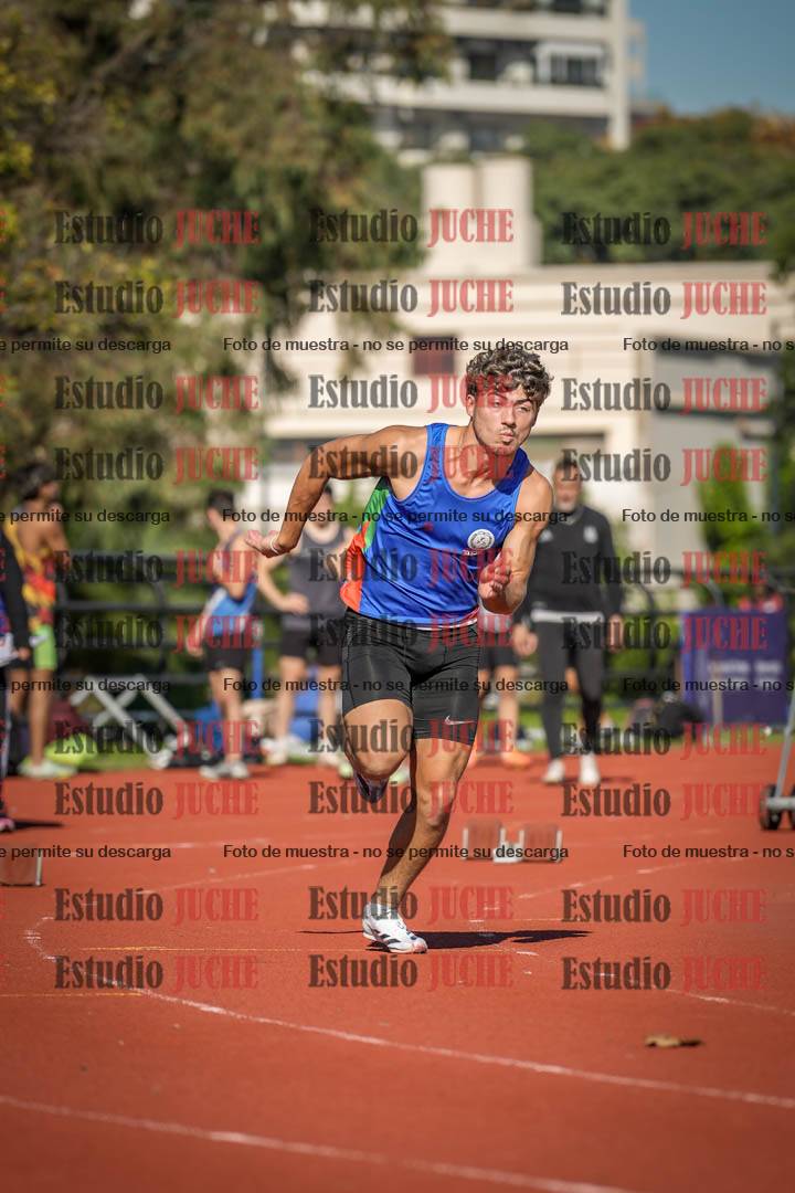 Fotos de los 200 m llanos de varones
