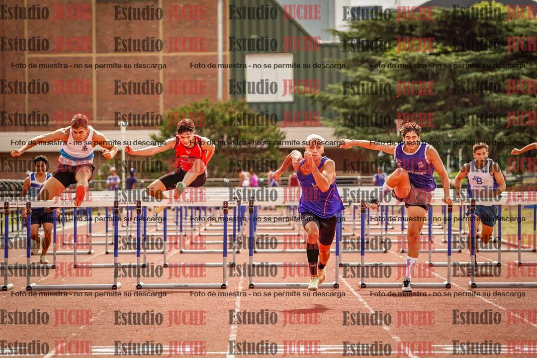 Fotos de los 110 m con vallas de varones