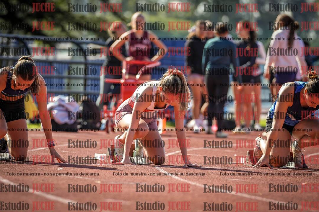 Fotos de los 100 m llanos de mujeres