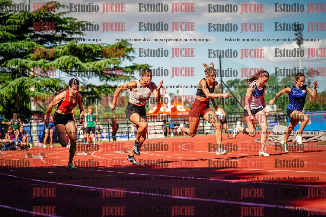 Fotos de los 100 m llanos de mujeres