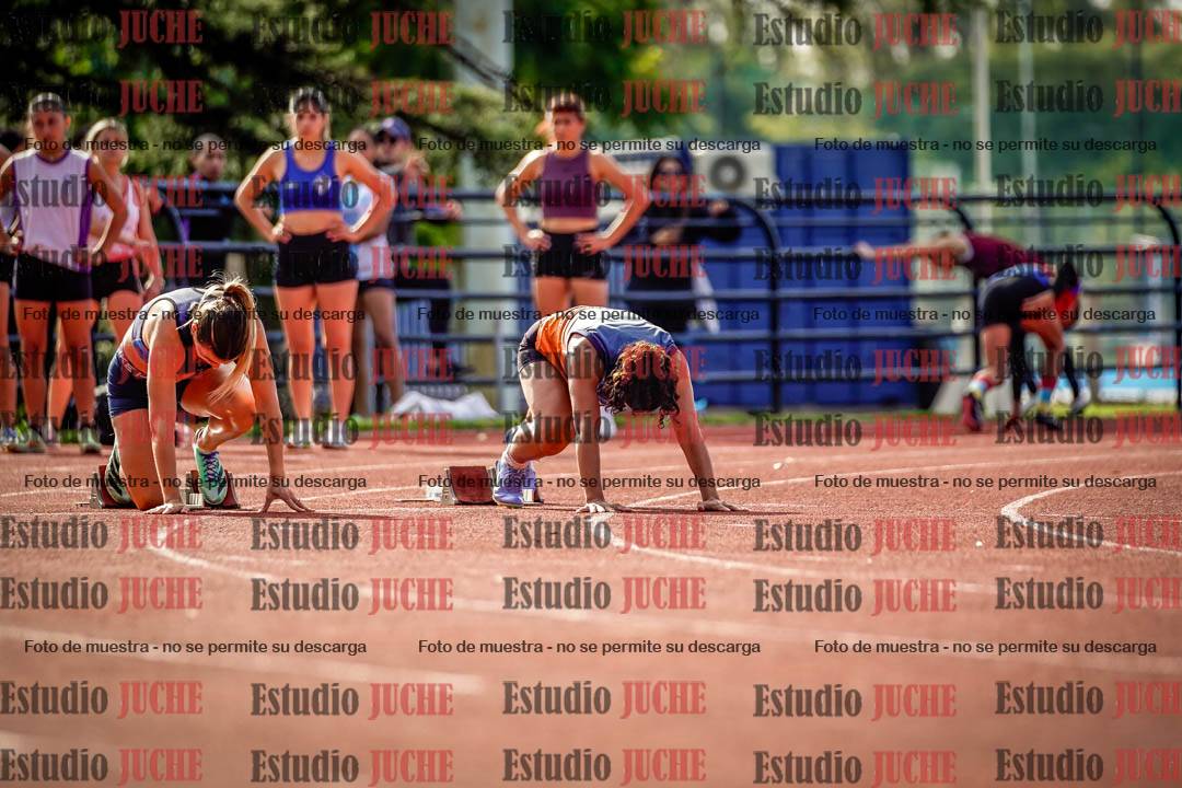 Fotos de los 100 m llanos de mujeres
