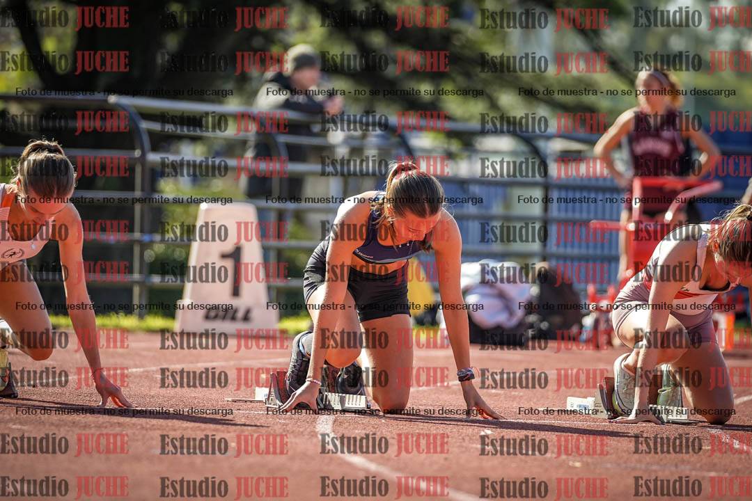 Fotos de los 100 m llanos de mujeres