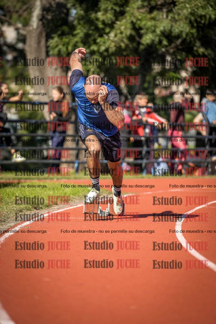 Fotos de los 200 m llanos de varones
