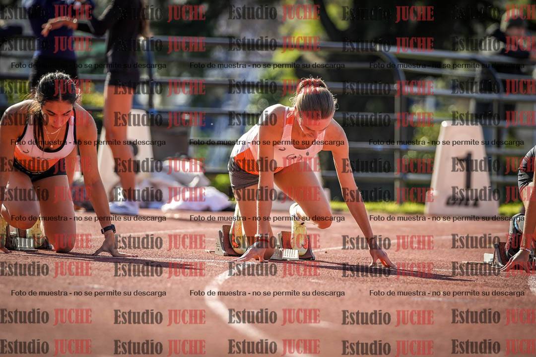 Fotos de los 100 m llanos de mujeres