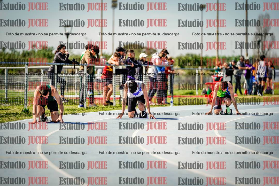 Fotos de los 200 m de varones