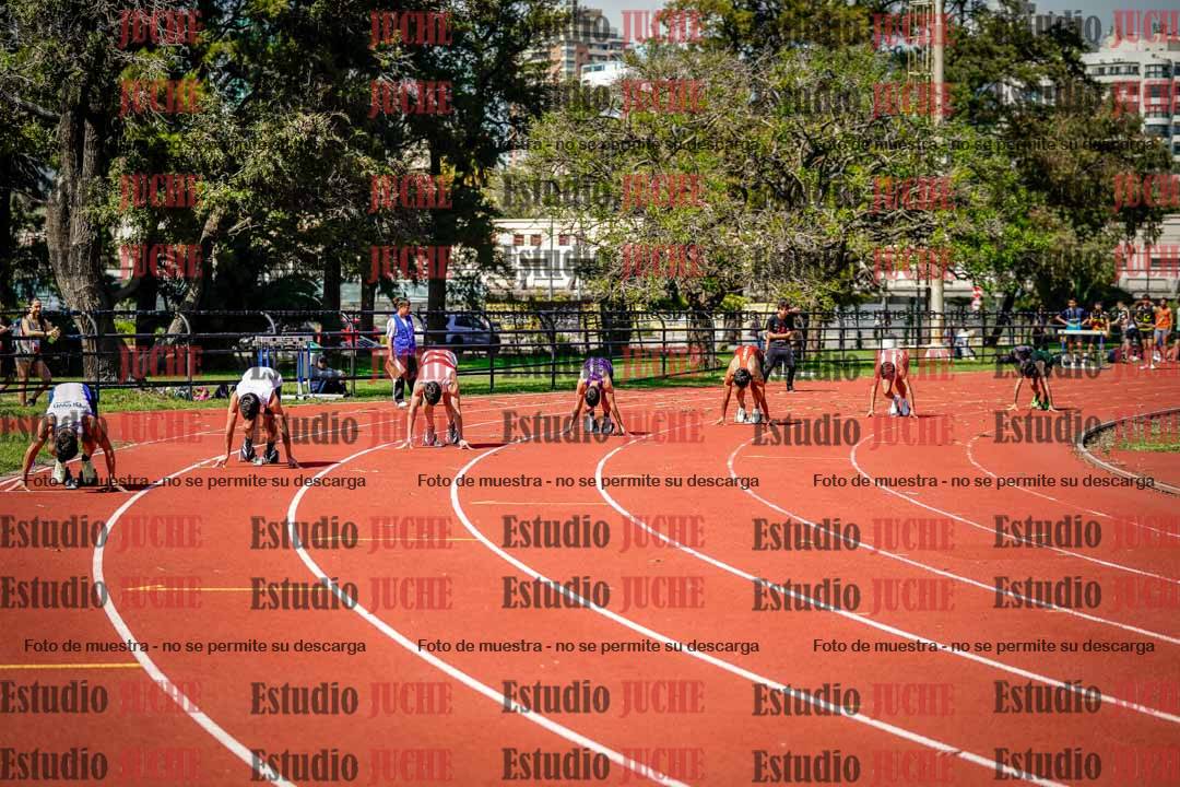 Fotos de los 200 m llanos de varones